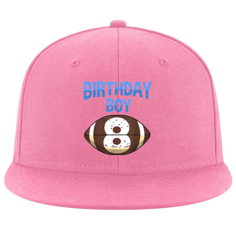 8th Birthday Boy Football Cap