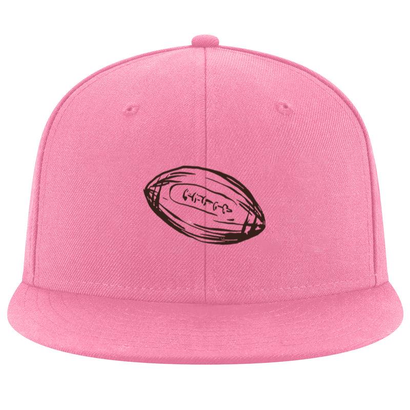 American Football Ball Hand Drawn Cap