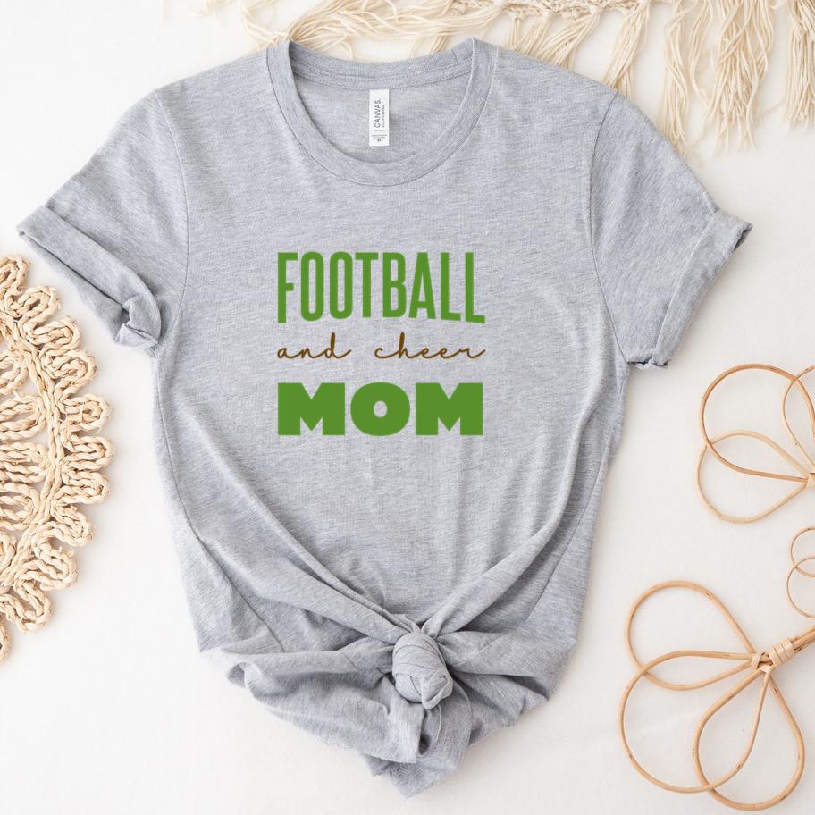 Football And Cheer Mom PP T-Shirt