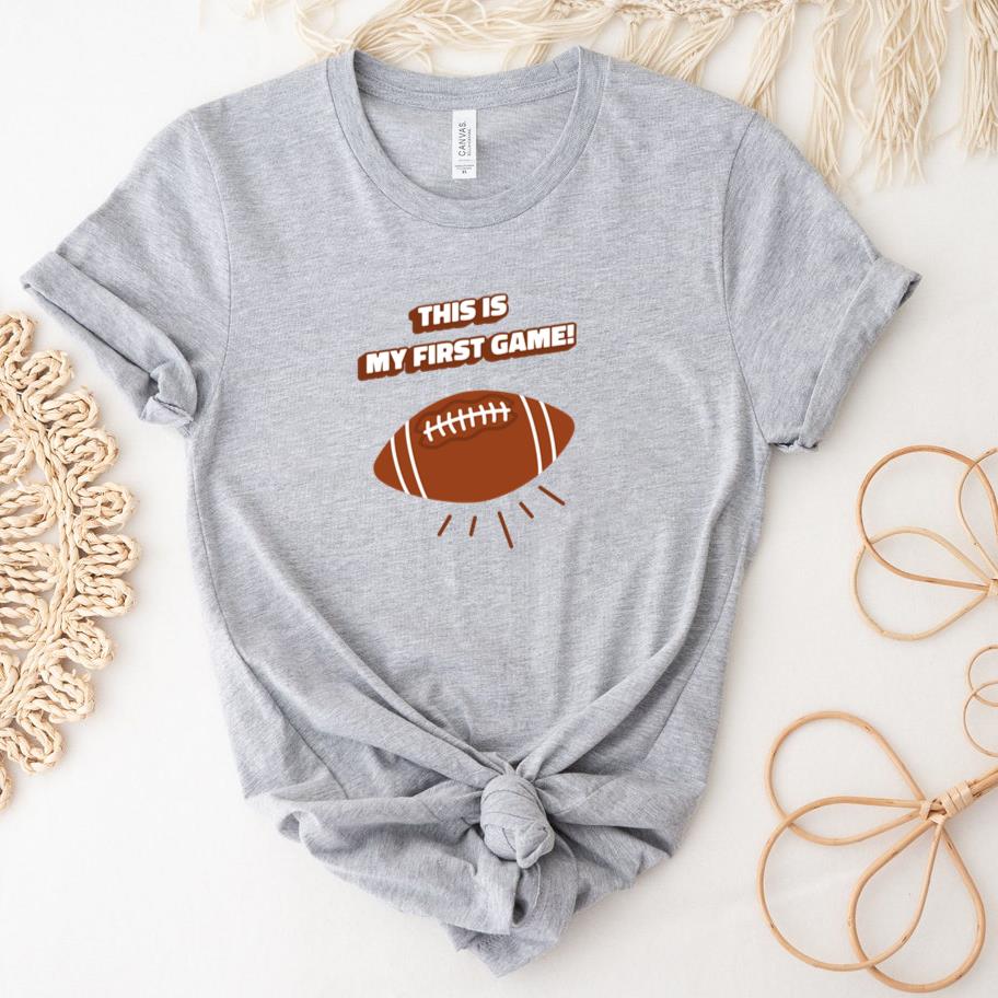 Football First Game Badge T-Shirt