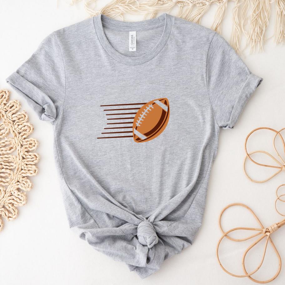Football Flying In The Air T-Shirt