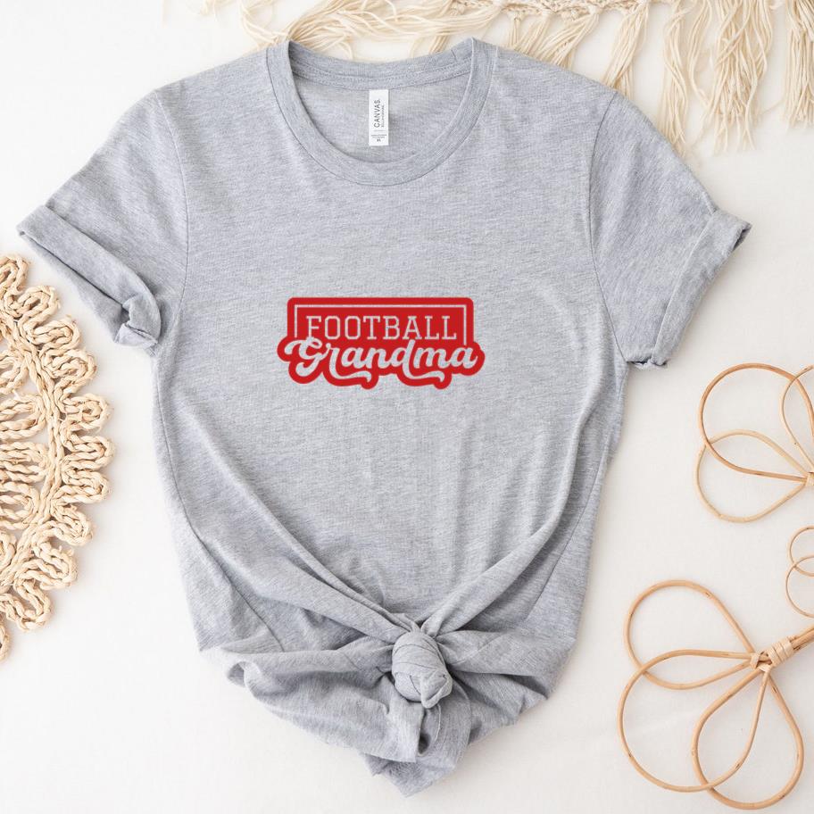 Football Grandma Design Retro T-Shirt