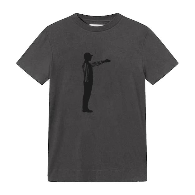 Football Referee First Down Cut Out T-Shirt