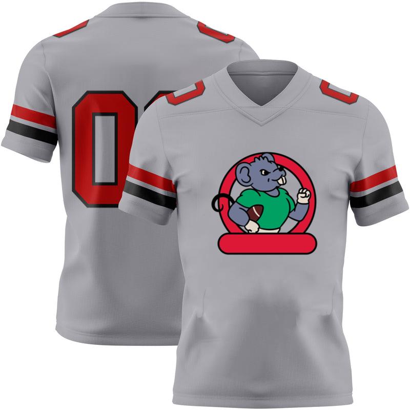 Image Of A Rat Holding A Football Football Jersey