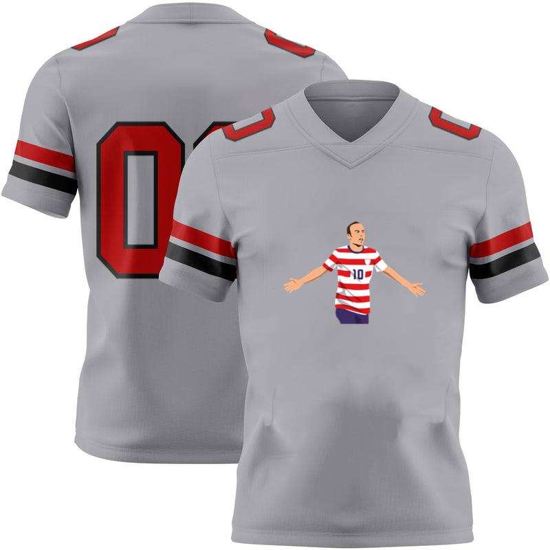 Michael Bradley Football Cartoon Football Jersey