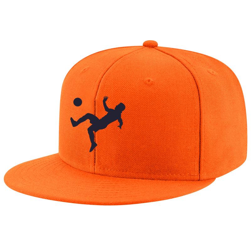 Soccer Shooting Silhouette Cap