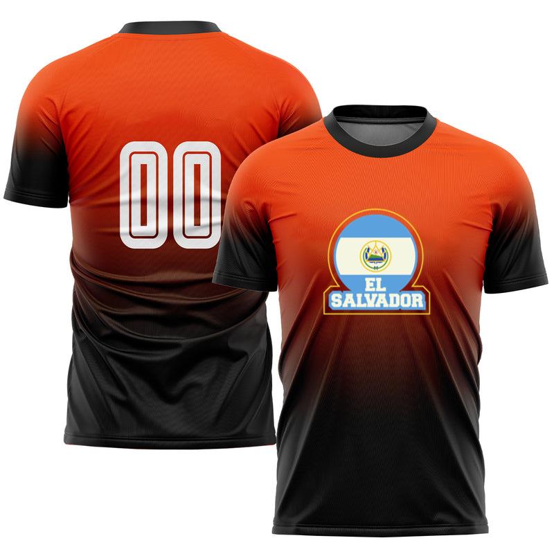 Soccer Sticker Allusive To El Salvador Soccer Jersey
