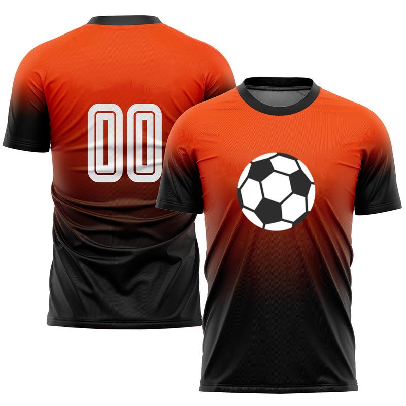 Traditional Soccer Ball Flat Soccer Jersey
