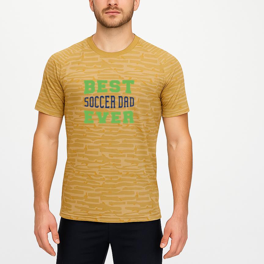 Best Soccer Dad Ever Design Classic Soccer Jersey - Image 4