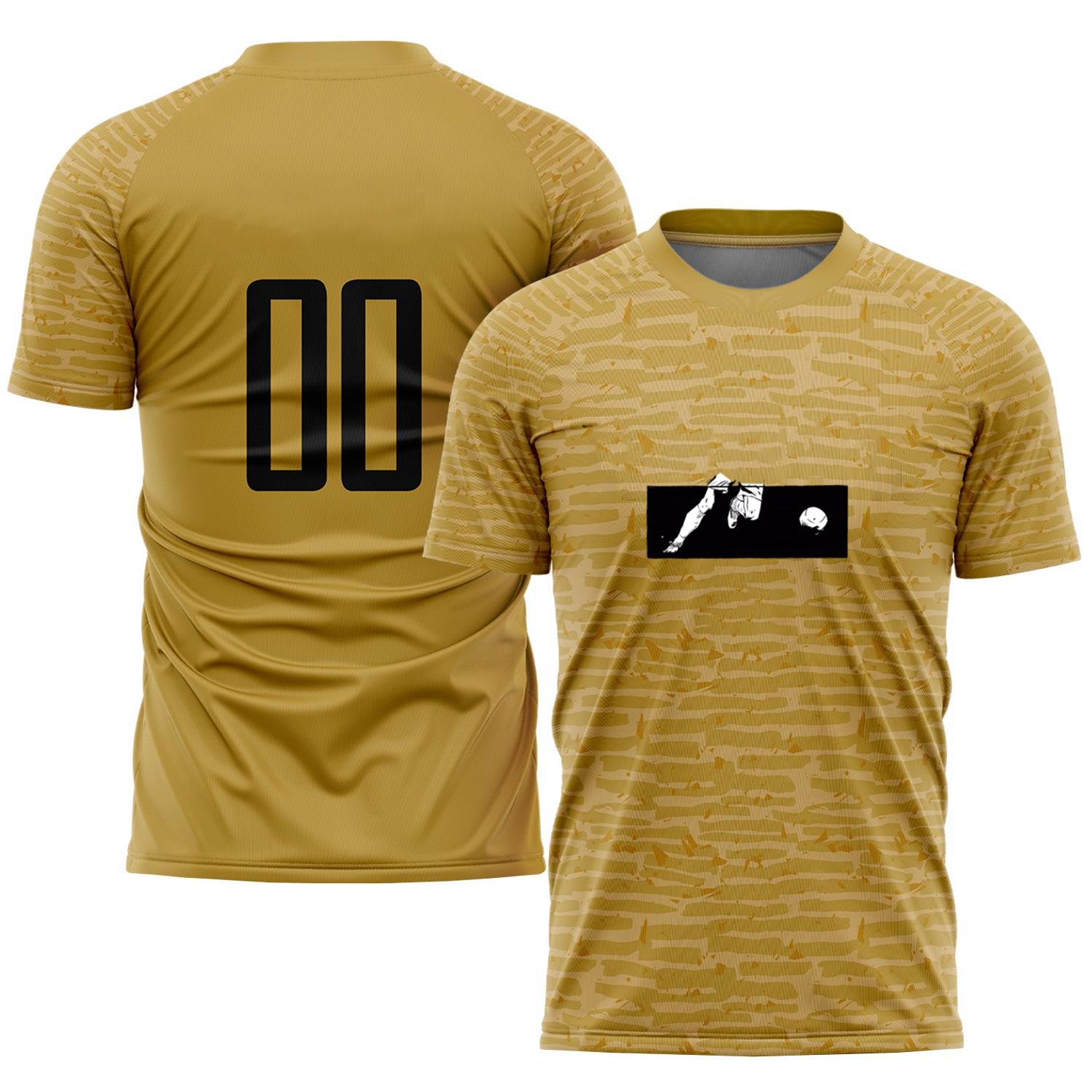 Drawn Kicking Soccer Classic Soccer Jersey
