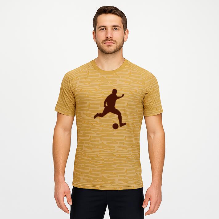 Football Player Soccer Silhouette Classic Soccer Jersey - Image 3