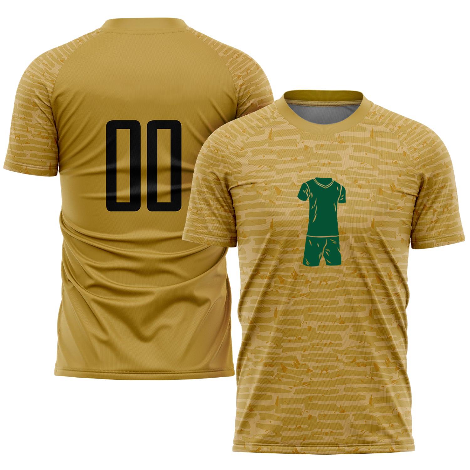 Green Soccer Uniform Classic Soccer Jersey