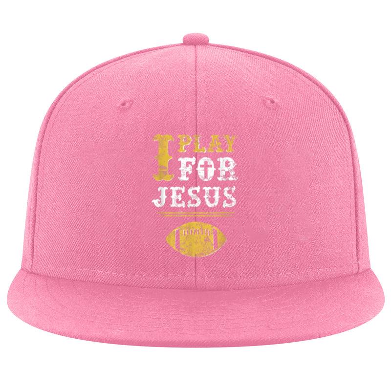 I Play For Jesus Christian Football Cap