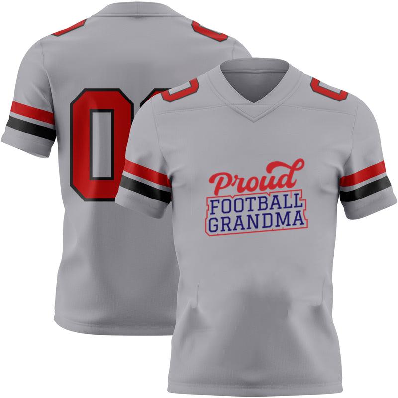 Proud Grandma Football Design W Classic Football Jersey