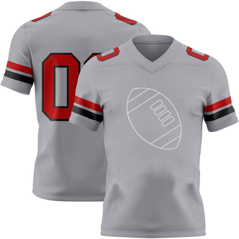 Rugby Ball Stroke Icon Classic Football Jersey