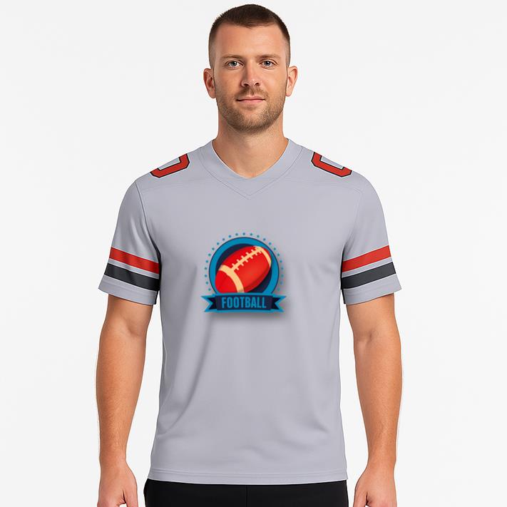 Rugby Logo Classic Football Jersey - Image 3